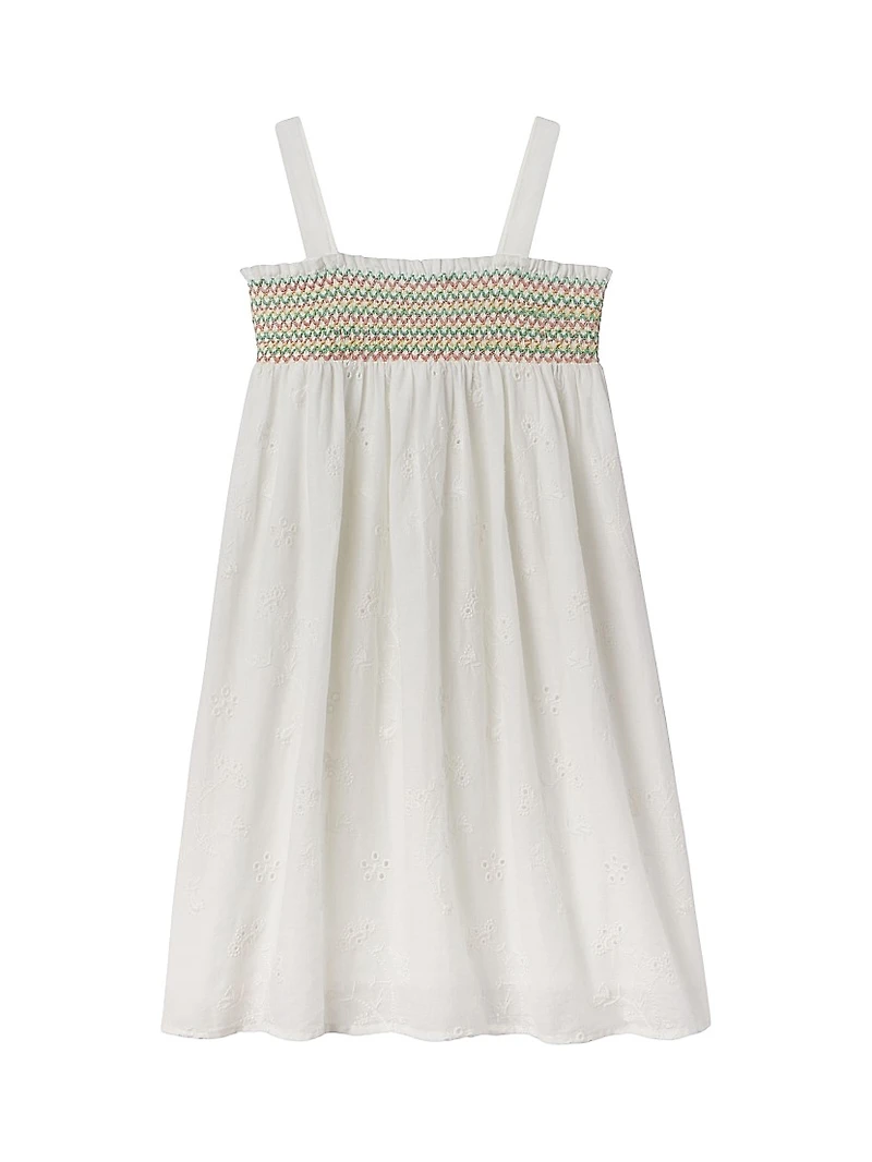 Little Girl's & Rosie Eyelet Dress