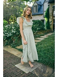 Iris Cotton Maxi Dress