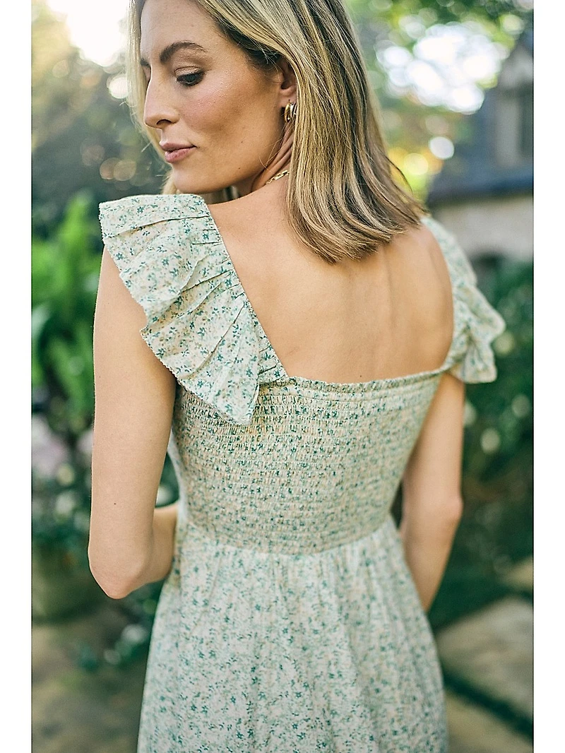 Iris Cotton Maxi Dress