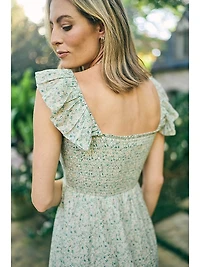 Iris Cotton Maxi Dress