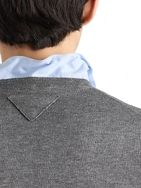 Cashmere and Silk Crewneck Sweater