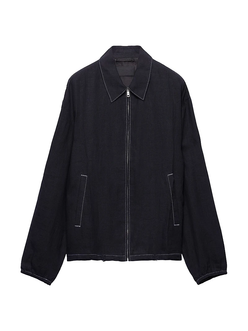 Cotton Blouson Jacket