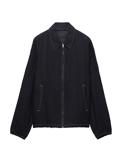 Cotton Blouson Jacket