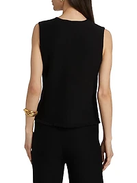 Tobias Fringe-Hem Vest