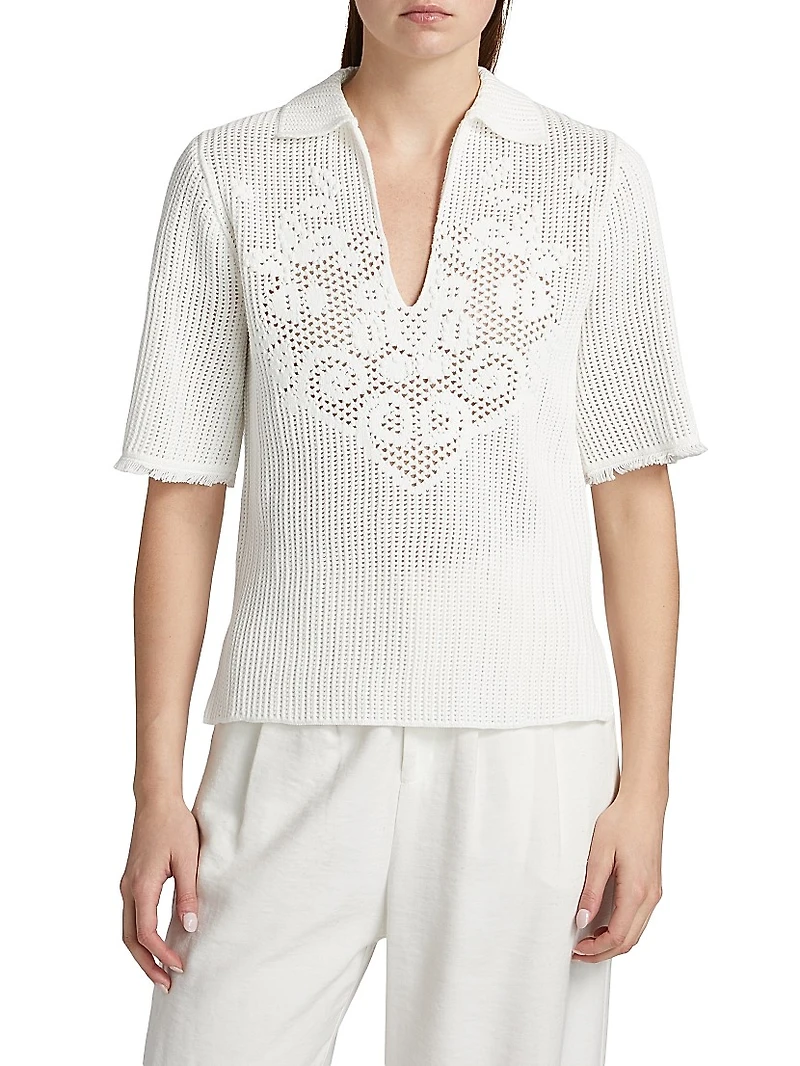 Lennon Knit Cotton Top