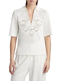 Lennon Knit Cotton Top