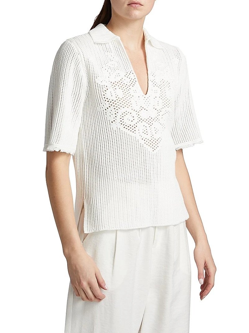 Lennon Knit Cotton Top