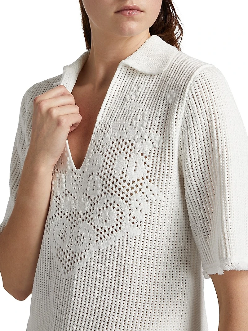 Lennon Knit Cotton Top