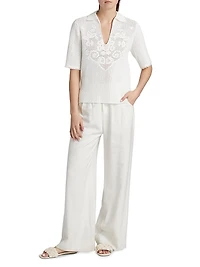 Lennon Knit Cotton Top