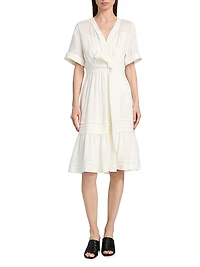 Miranda Linen-Silk Dress