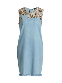Dallas Denim Minidress