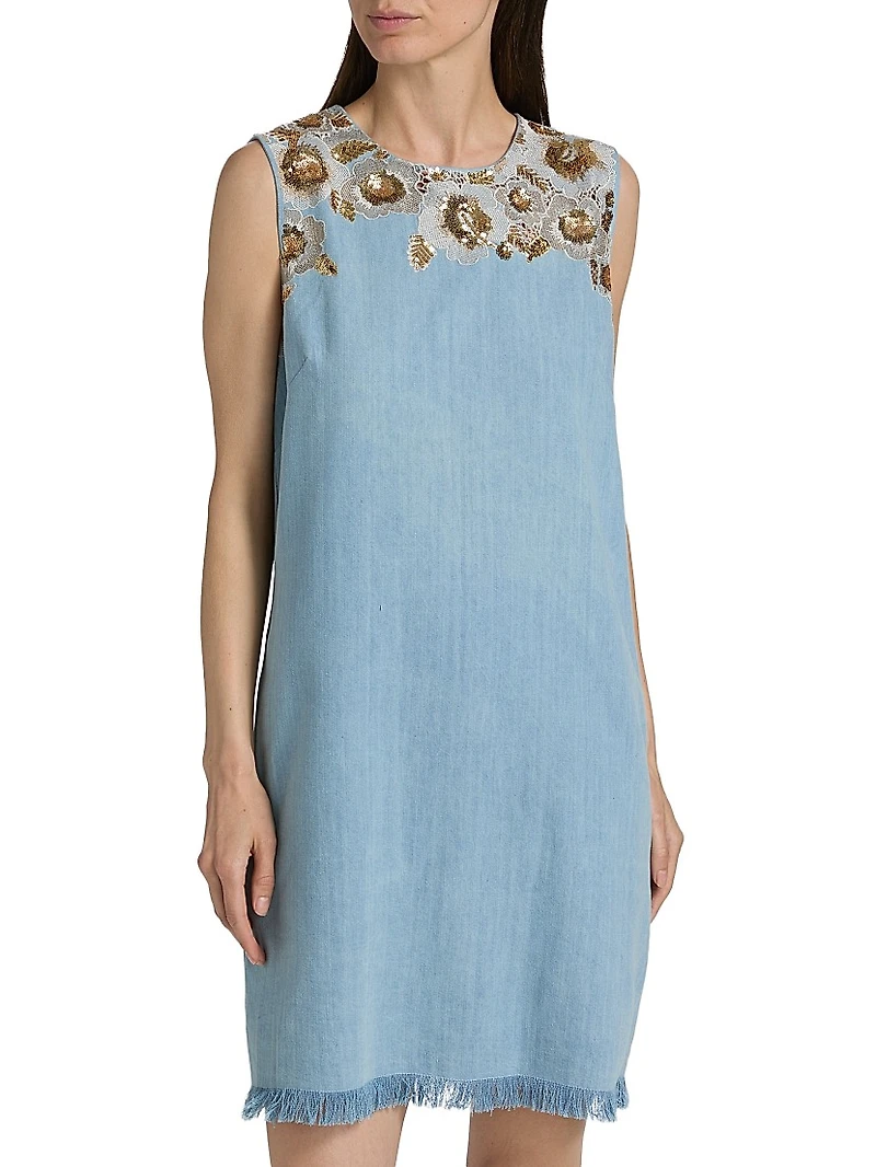 Dallas Denim Minidress
