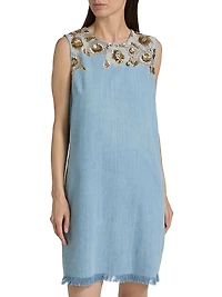Dallas Denim Minidress