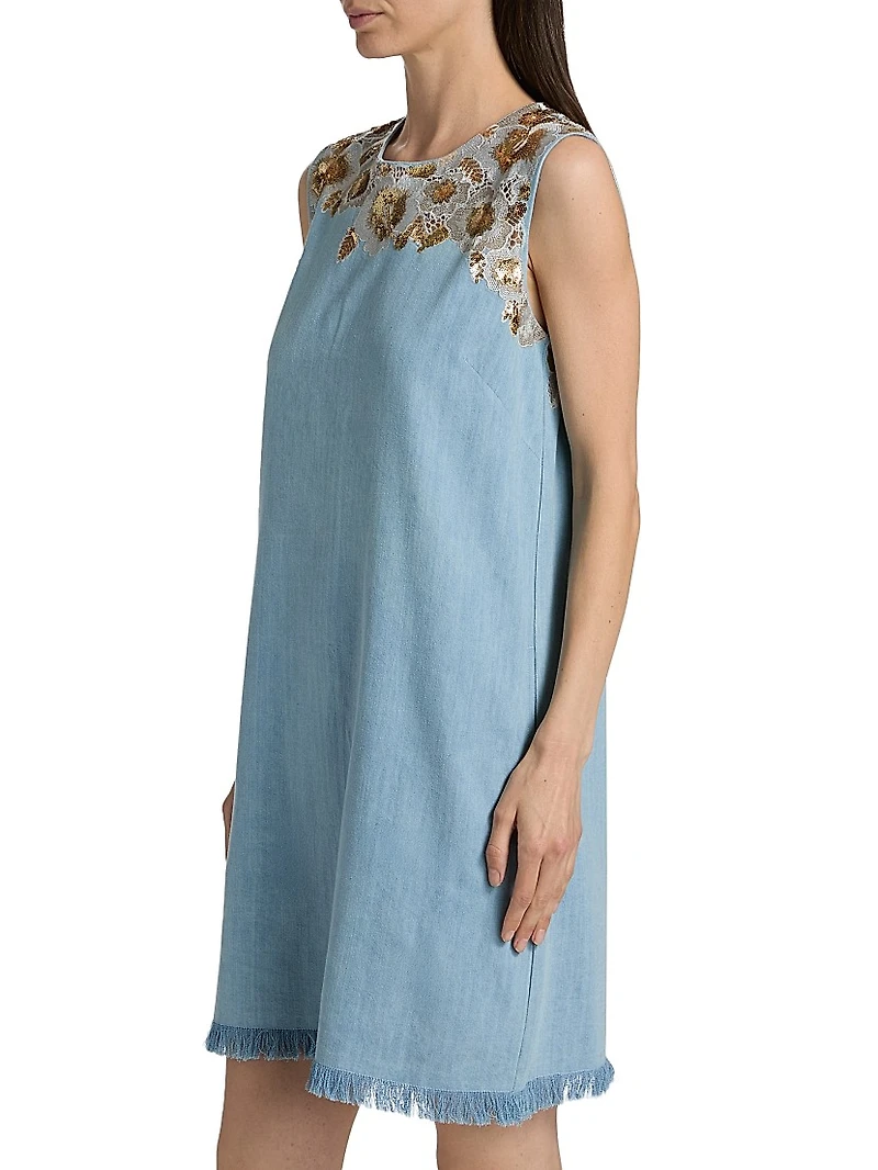 Dallas Denim Minidress
