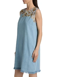 Dallas Denim Minidress