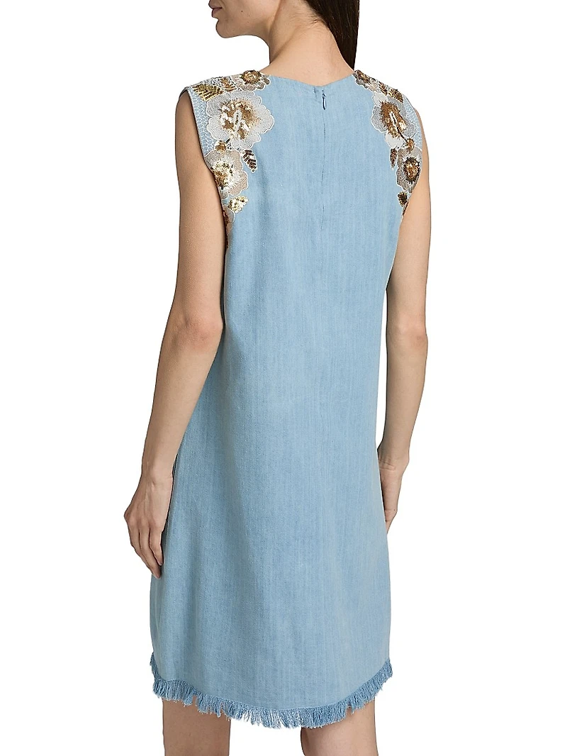 Dallas Denim Minidress