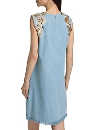 Dallas Denim Minidress