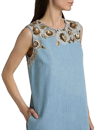 Dallas Denim Minidress