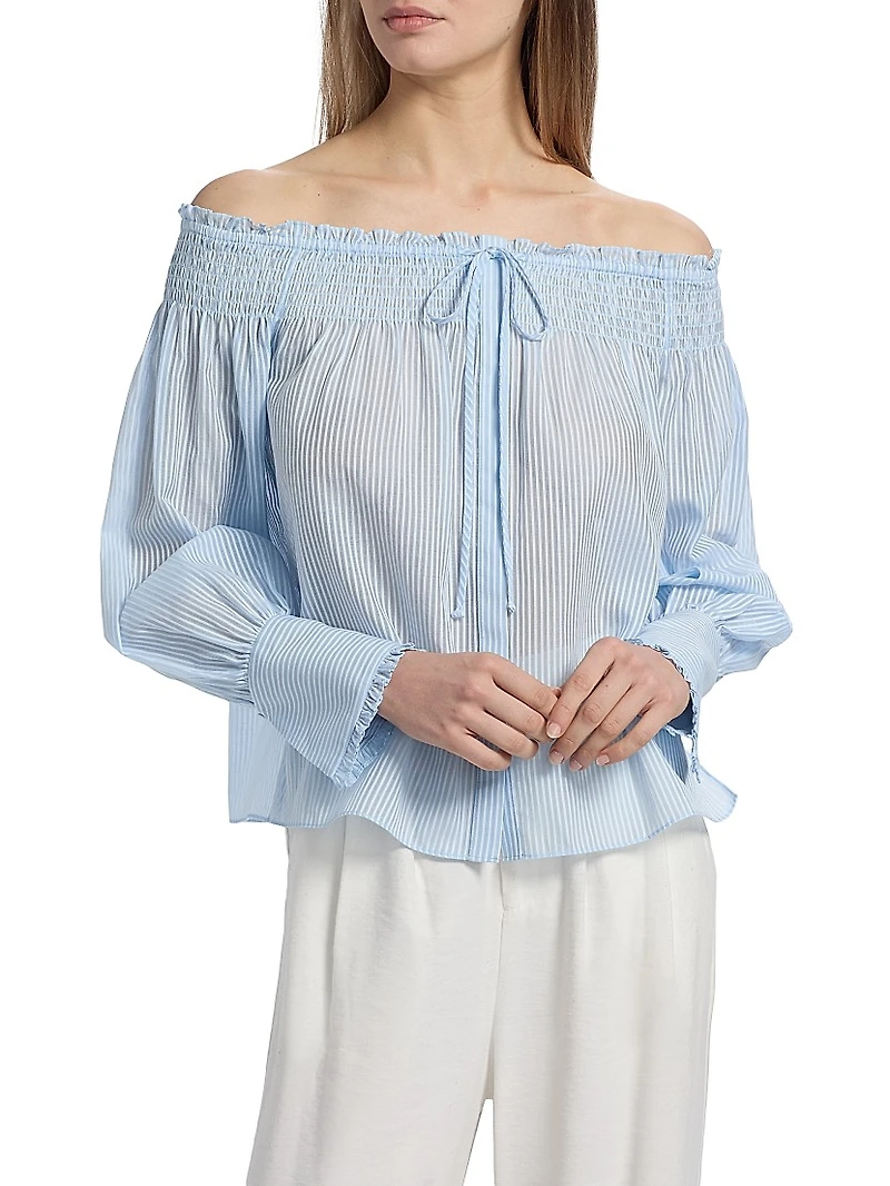 Robin Cotton-Silk Blouse