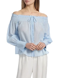 Robin Cotton-Silk Blouse