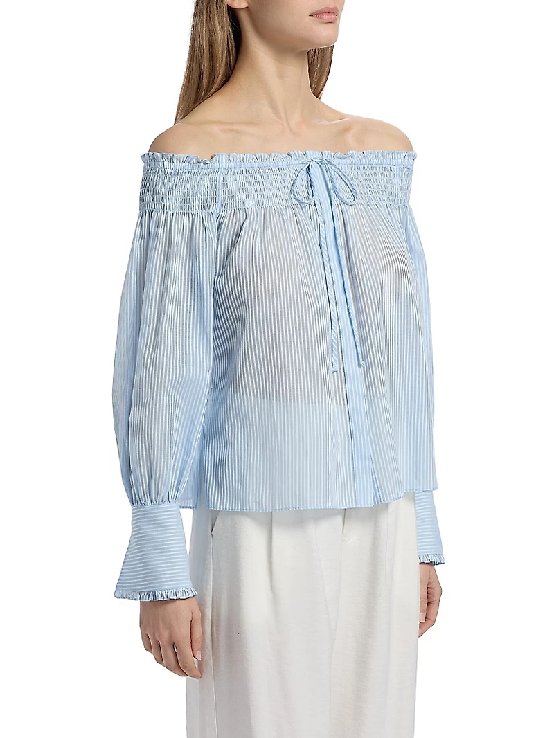 Robin Cotton-Silk Blouse