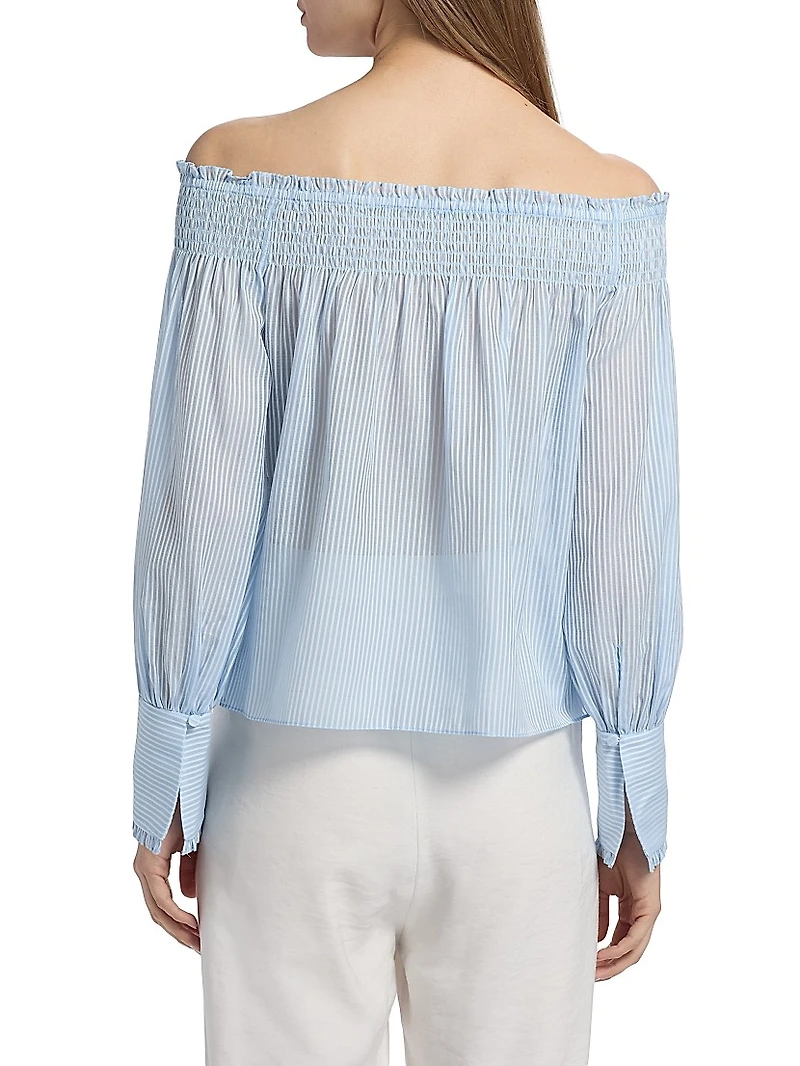 Robin Cotton-Silk Blouse