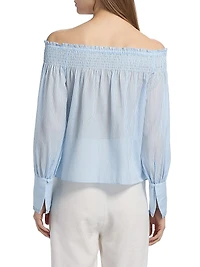 Robin Cotton-Silk Blouse