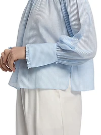 Robin Cotton-Silk Blouse