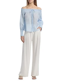 Robin Cotton-Silk Blouse