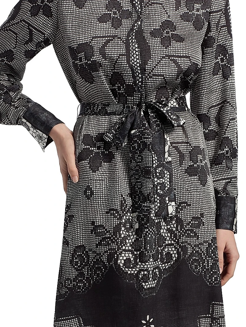 Michelle Tie-Waist Dress