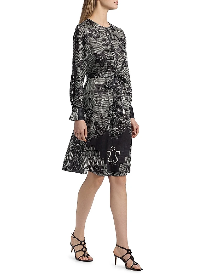 Michelle Tie-Waist Dress