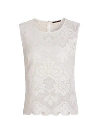 Shelly Floral Lace Blouse