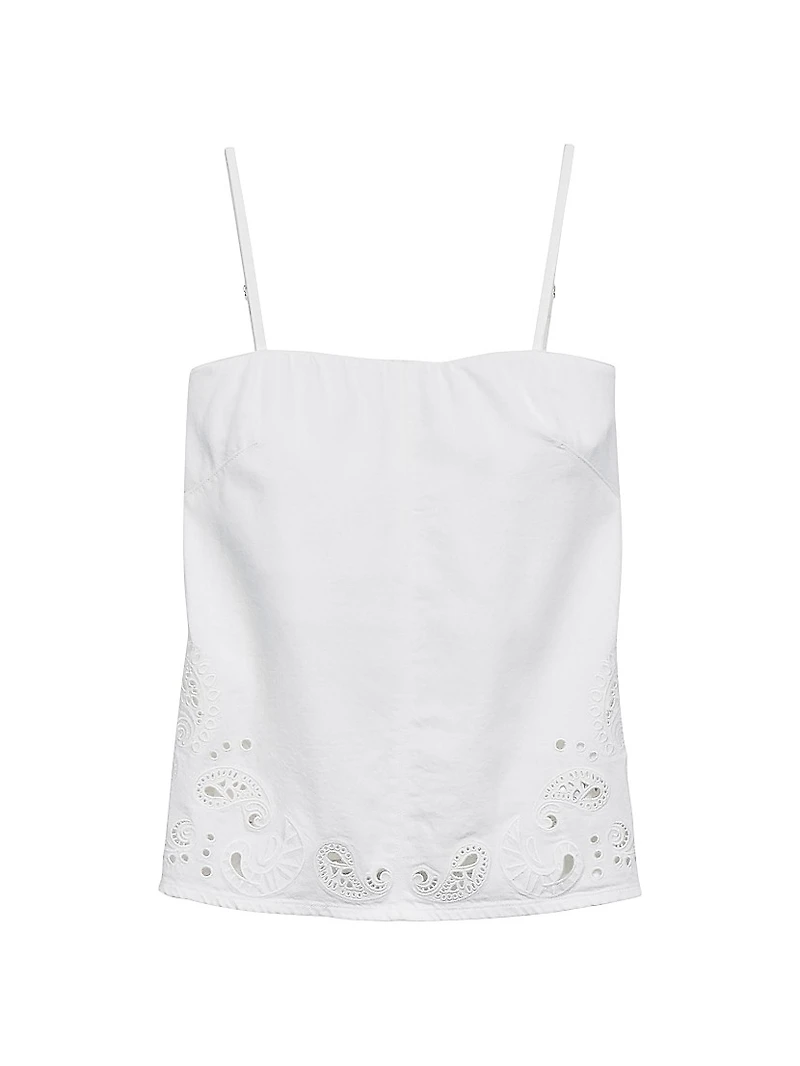 Ultra Featherweight Aurora Eyelet Top