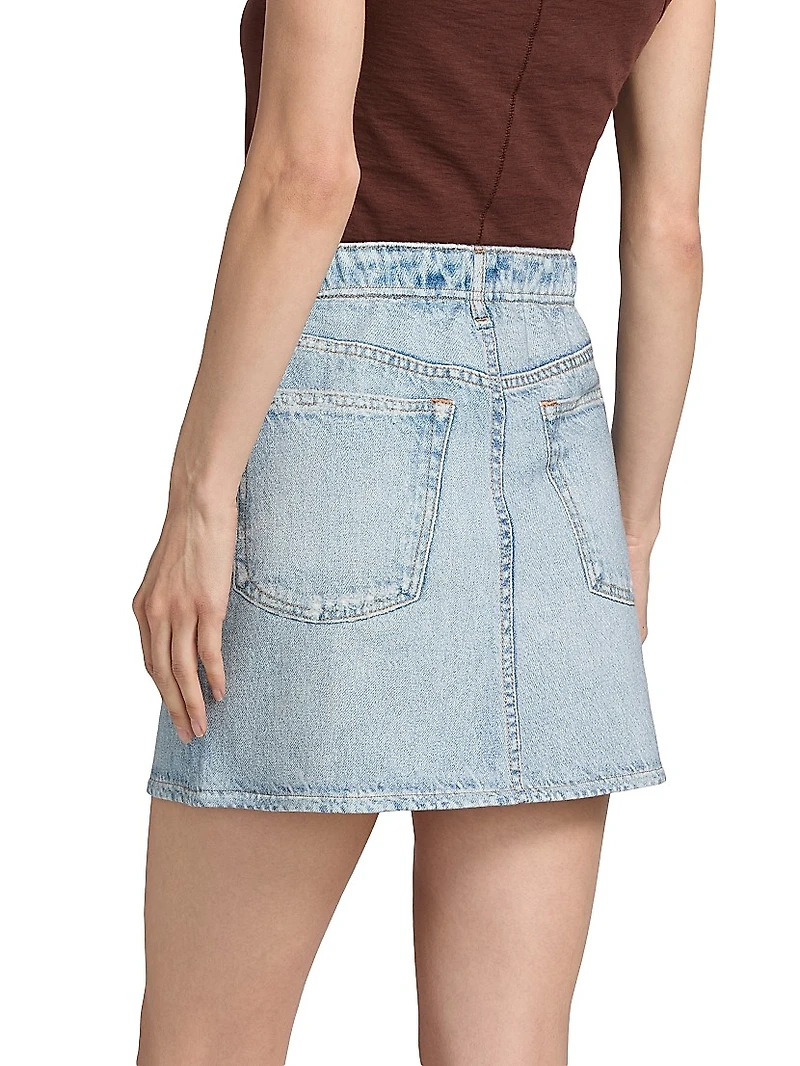 The Miramar Terry Miniskirt