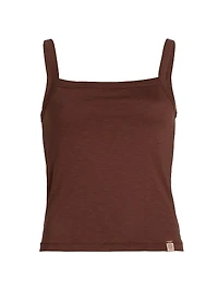 The Slub Square Neck Tank