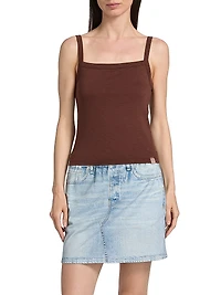 The Slub Square Neck Tank