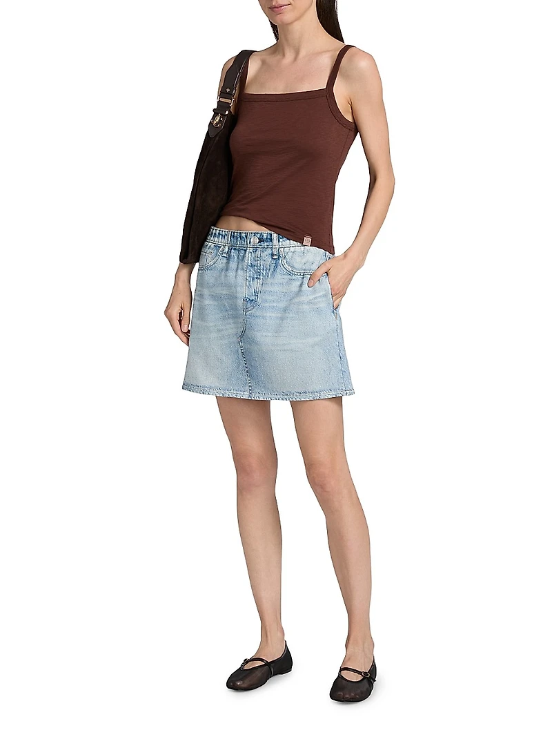 The Slub Square Neck Tank