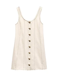 Laney Striped A-line Minidress