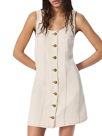 Laney Striped A-line Minidress