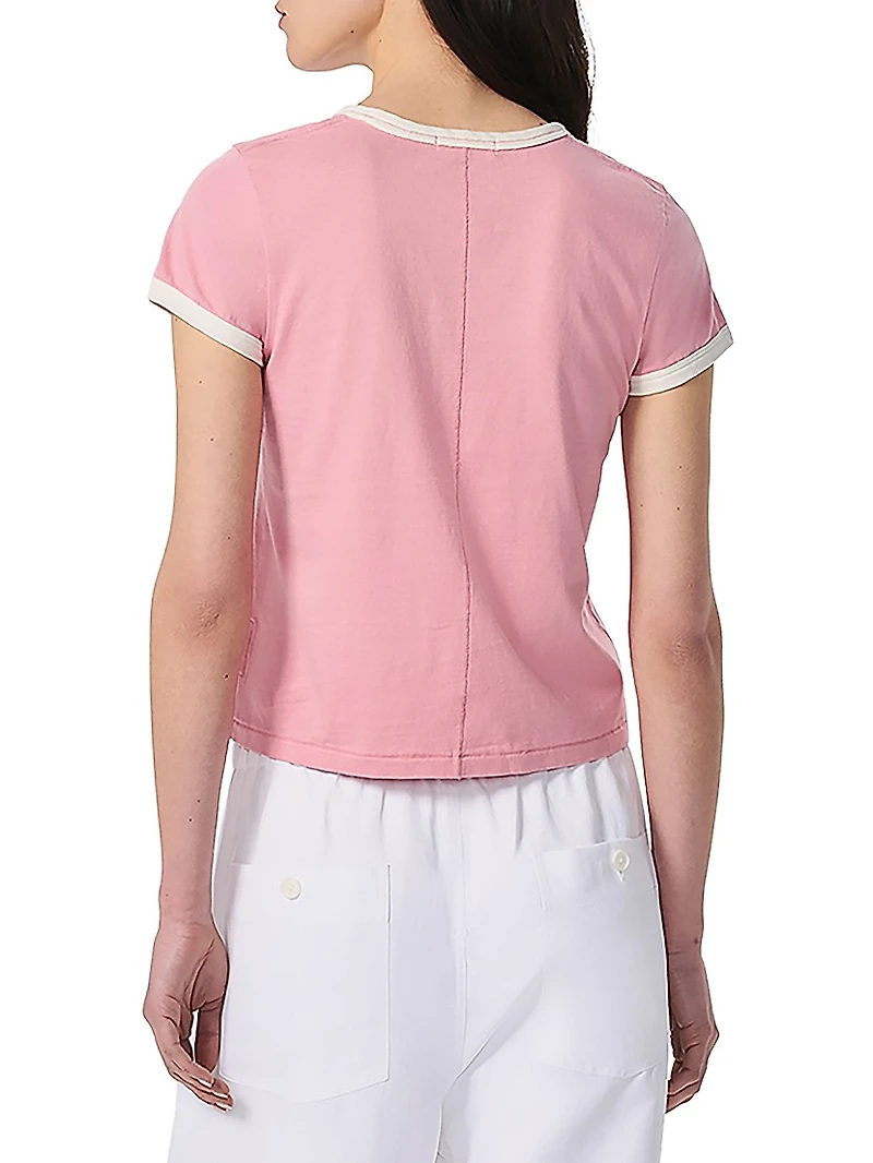 Miami Boxy Ringer T-Shirt