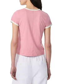 Miami Boxy Ringer T-Shirt