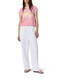 Miami Boxy Ringer T-Shirt