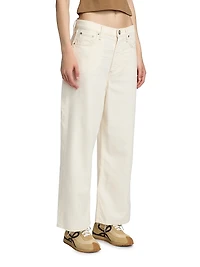 Andi Featherweight High-Rise Wide-Leg Jeans