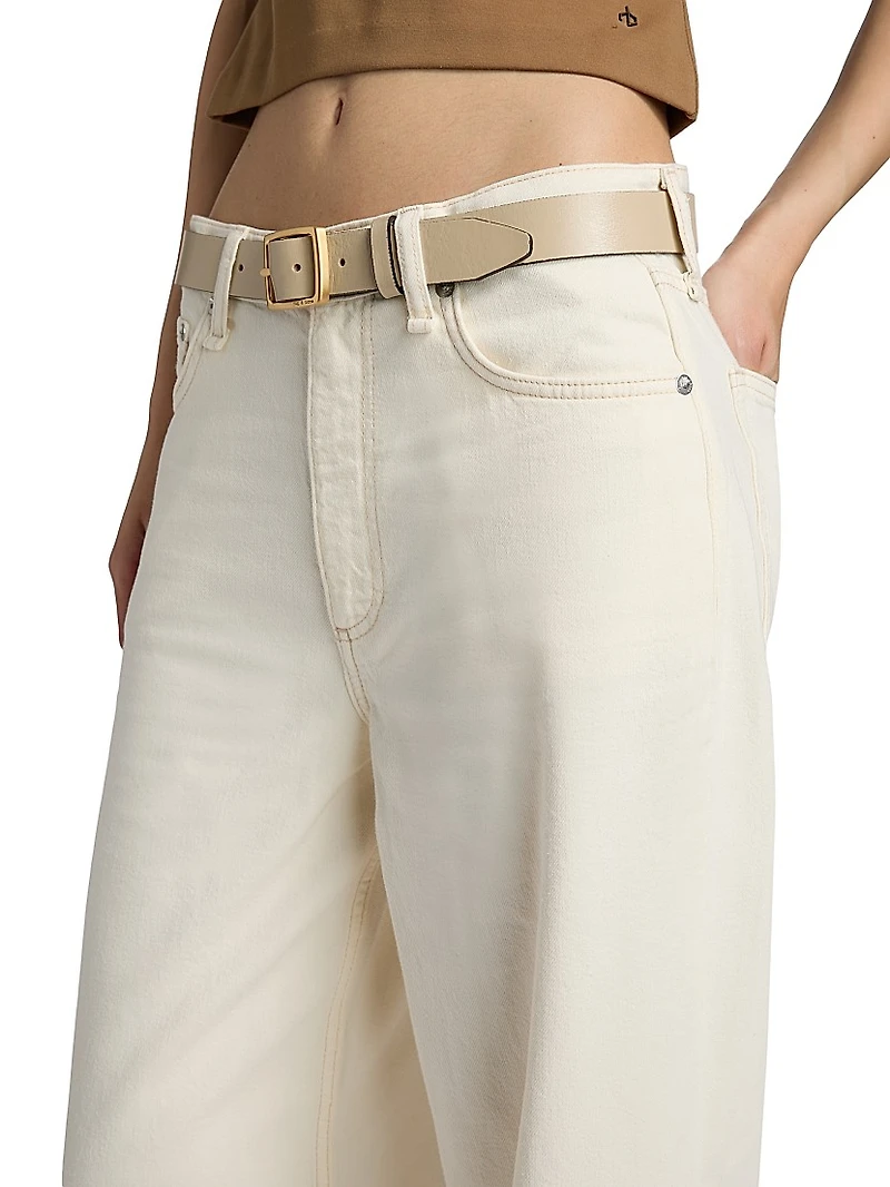 Andi Featherweight High-Rise Wide-Leg Jeans