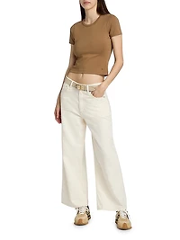 Andi Featherweight High-Rise Wide-Leg Jeans
