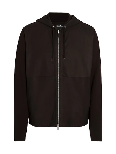 Wool and Secondskin Hoodie