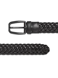 Leather Braided Belt