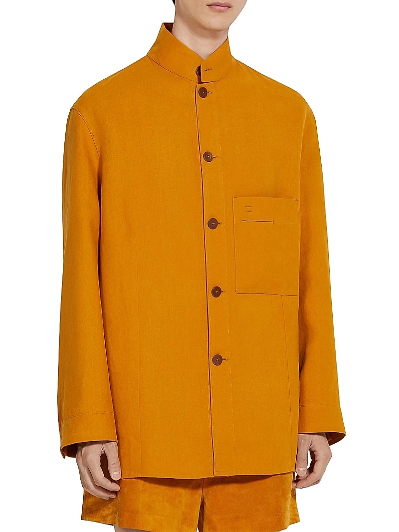 Pure Linen Overshirt