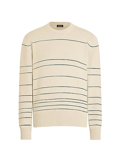 Cotton Crewneck Sweater