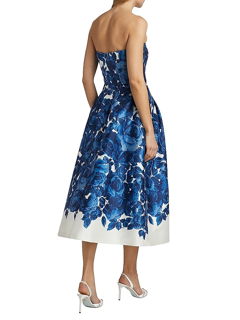 Shay Strapless Midi-Dress